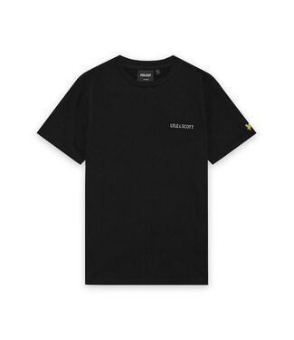 Lyle & Scott Logo Print T-shirt Z865 Jet Black