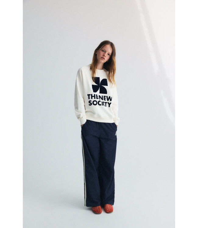 The New Society TNS Logo Teen Sweatshirt Ecru