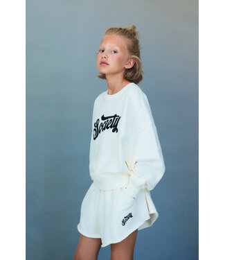 The New Society Mazus Teen Sweatshirt  Ecru