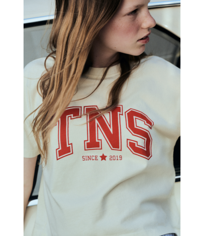 The New Society Tansy Teen T-Shirt Ecru