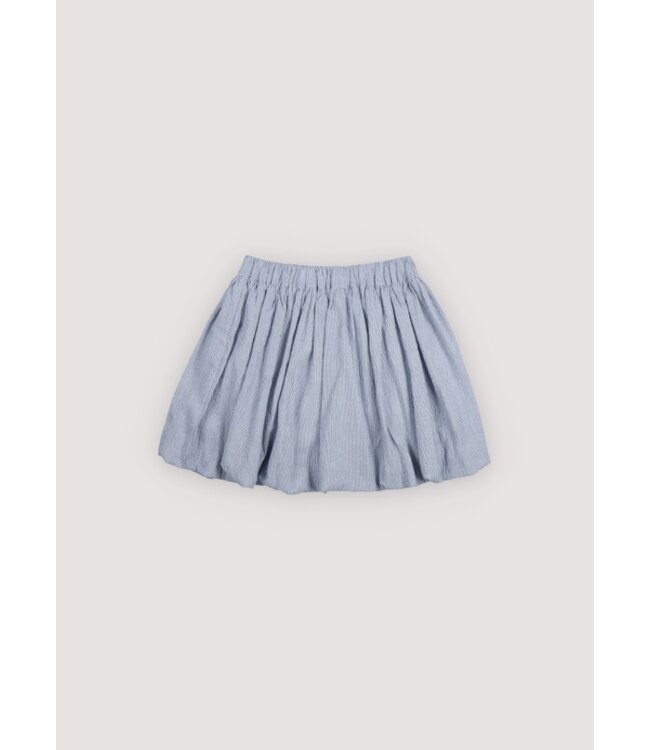 The New Society Cloe Teen Skirt Summer Midnight Pinstripes