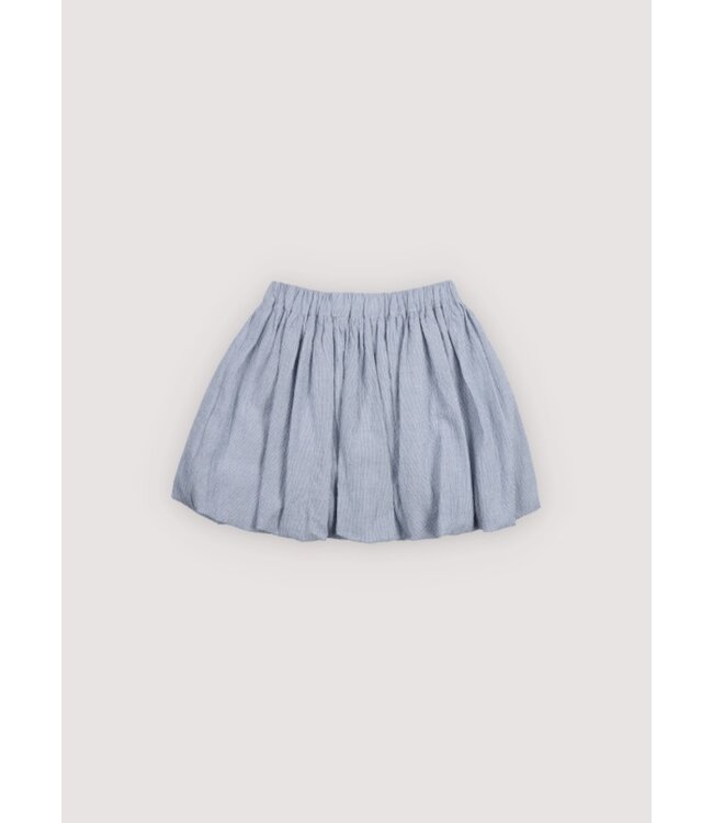 The New Society Cloe Teen Skirt Summer Midnight Pinstripes