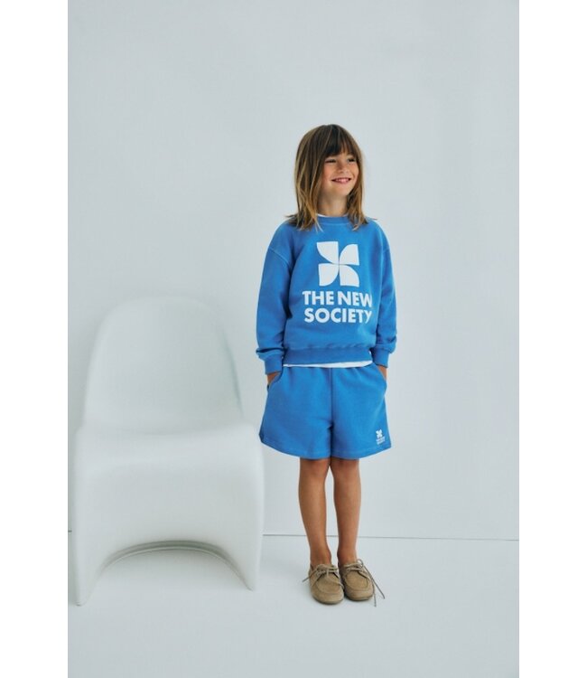 The New Society TNS Logo Sweatshirt Iris Whisper