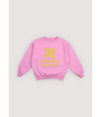 The New Society TNS Logo Sweatshirt Pink Lavander