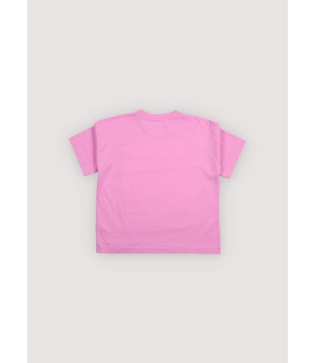 The New Society TNS Logo T-Shirt Pink Lavander
