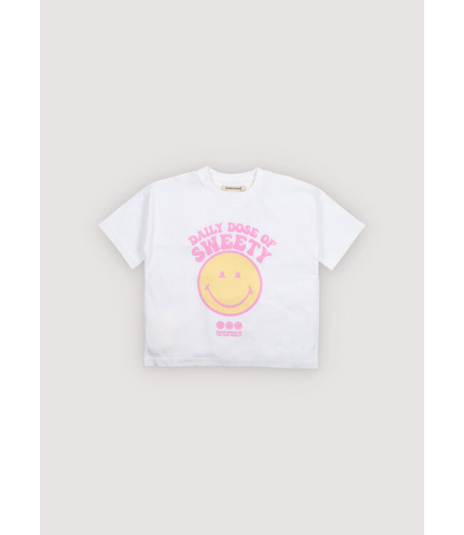 The New Society Smiley T-Shirt Smiley Pure Cloud
