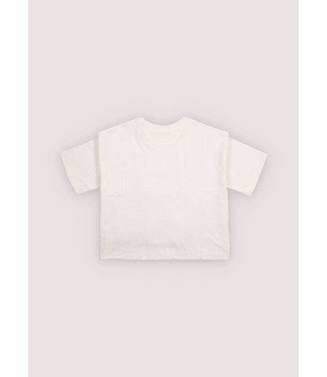 The New Society Mazus Teen T- Shirt  Ecru