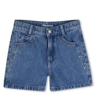 Zadig & Voltaire X60563 SPIJKERSHORT blauw