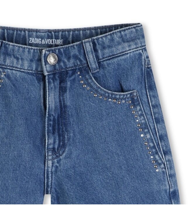 Zadig & Voltaire X60563 SPIJKERSHORT blauw