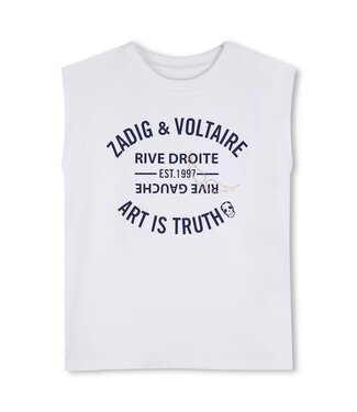 Zadig & Voltaire X60535 T-SHIRT WIT