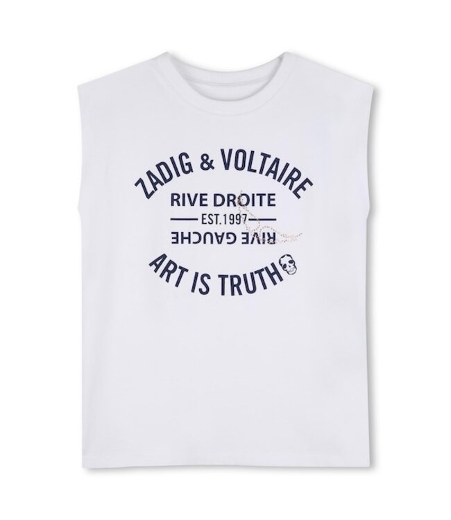 Zadig & Voltaire X60535 T-SHIRT WIT