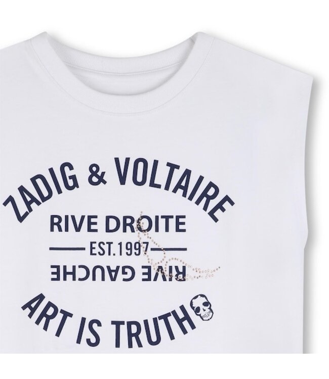 Zadig & Voltaire X60535 T-SHIRT WIT