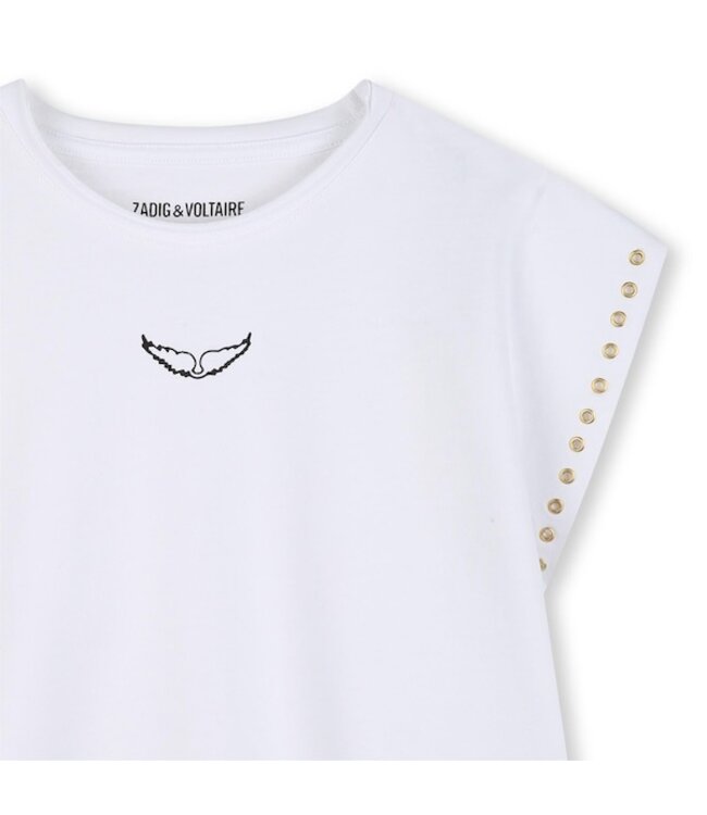 Zadig & Voltaire X60536 T-SHIRT Wit