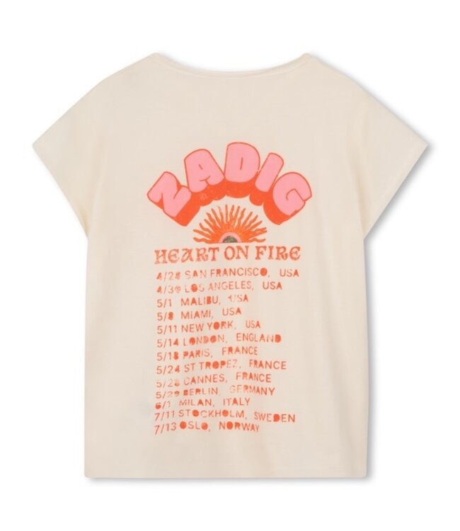 Zadig & Voltaire X60530 T-SHIRT Beige