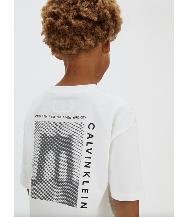 Calvin Klein BRIDGE SS T-SHIRT WHITE