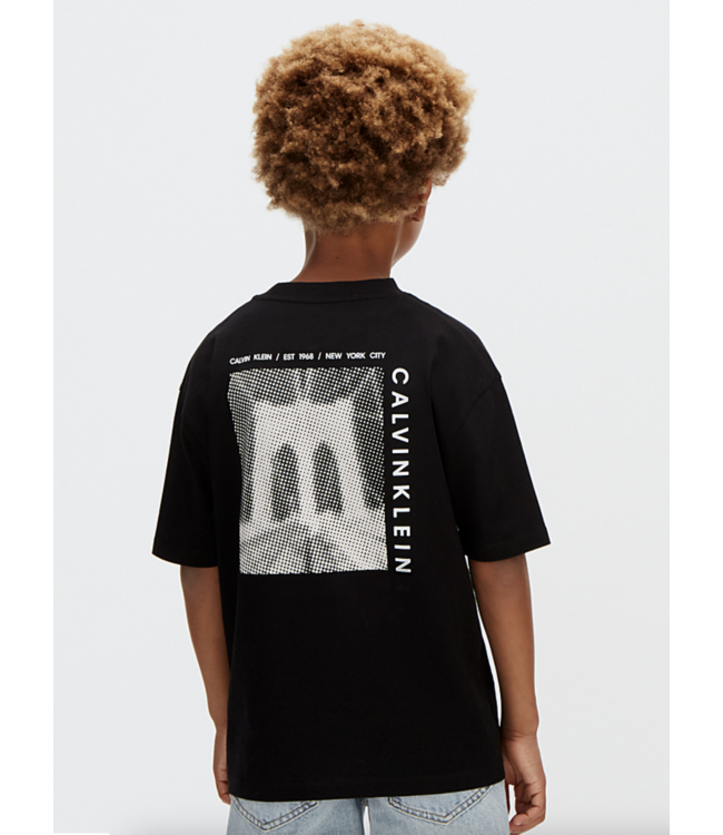 Calvin Klein BRIDGE SS T-SHIRT BLACK
