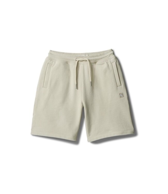 Calvin Klein MINI BADGE SHORTS OATMEAL