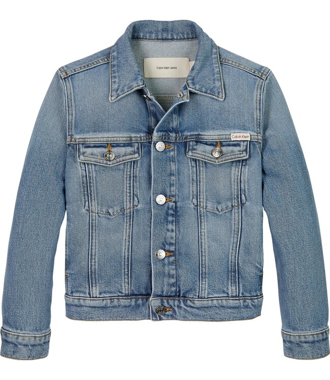 Calvin Klein CLOUDY BLUE TRUCKER JEANS JACKET