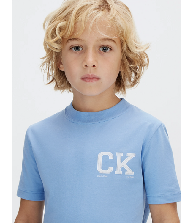 Calvin Klein CK CHEST LOGO SS T-SHIRT PROVENCE
