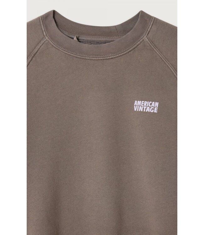 American Vintage SWEATER CENDRE VINTAGE