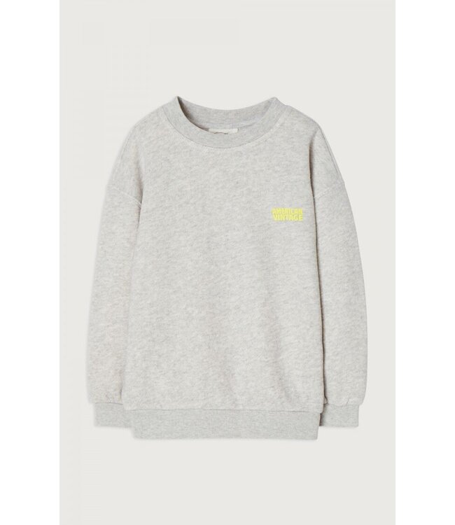 American Vintage SWEATER POLAR GREY