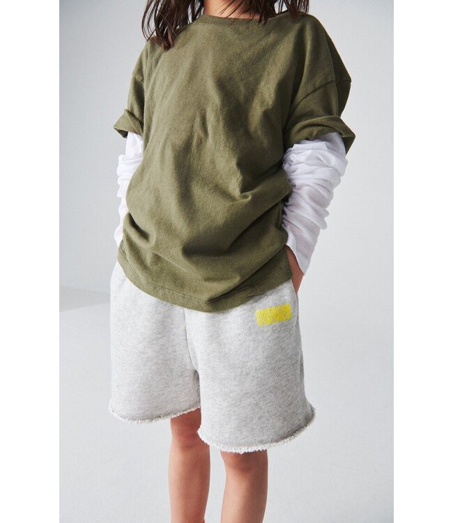 American Vintage SWEATSHORTS POLAR GREY