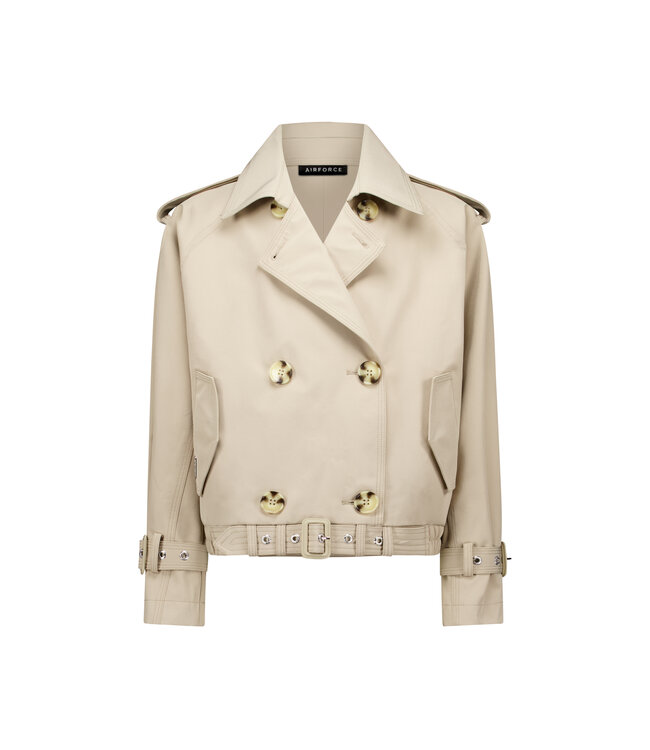 Airforce CROPPED TRENCHCOAT Oxford Tan