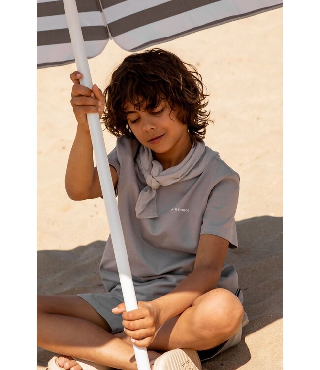 Airforce AIRFORCE BASIC T-SHIRT Paloma Grey\White