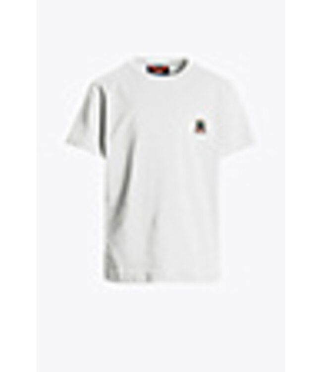 Parajumpers PATCH TEE - BOY WHITE