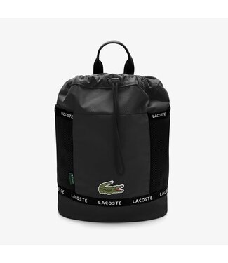 Lacoste LCAN LACOSTE GYM SACK W/ TAPIN NOIR