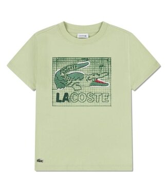 Lacoste LCB TEXTURED GRAPHIC TEE BOULEAU