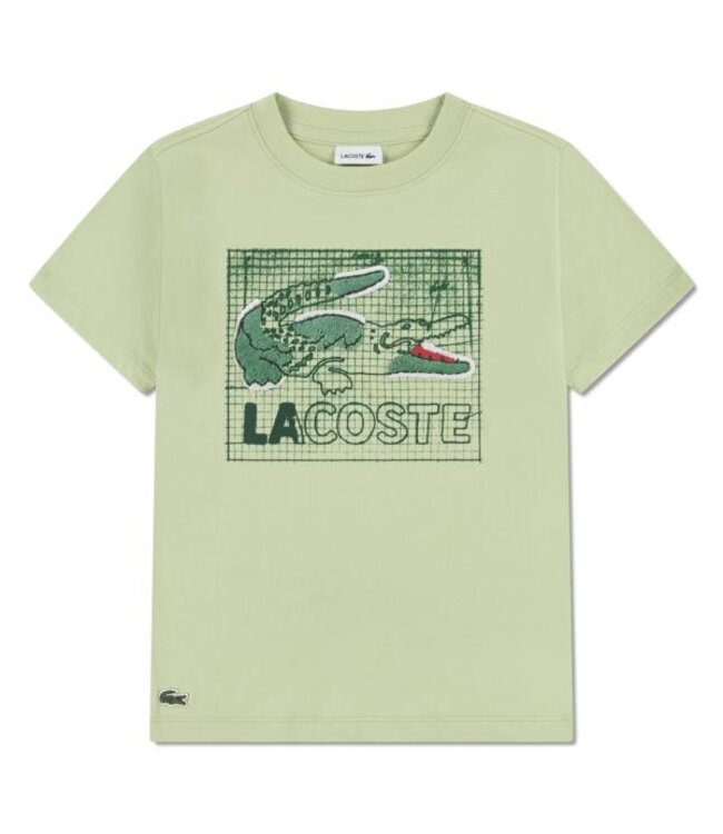 Lacoste LCB TEXTURED GRAPHIC TEE BOULEAU
