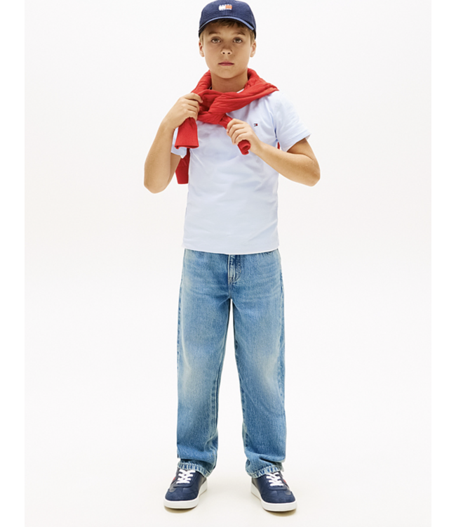 Tommy Hilfiger ESSENTIAL COTTON REGULLAR TEE SWEET BLUE