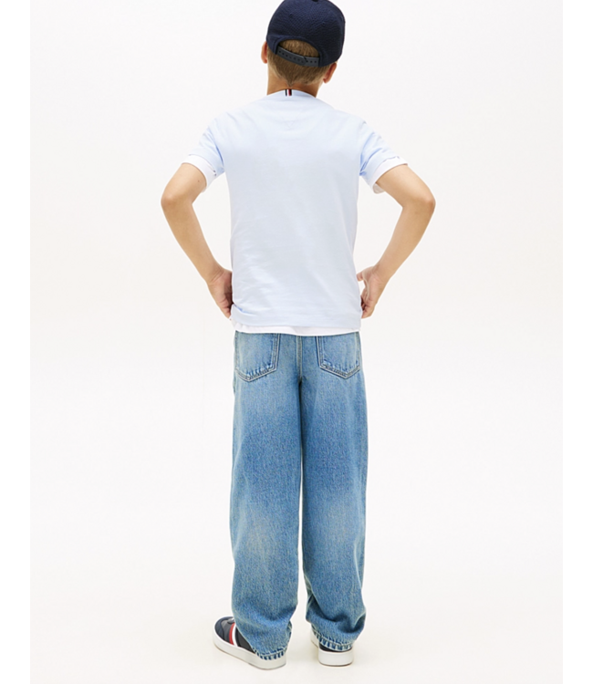 Tommy Hilfiger ESSENTIAL COTTON REGULLAR TEE SWEET BLUE