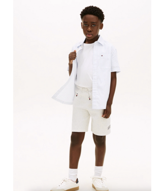 Tommy Hilfiger HILFIGER VARSITY SHORTS Light Grey Heather