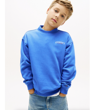 Tommy Hilfiger MONOTYPE GRAPHIC SWEATER EMPIRE BLUE