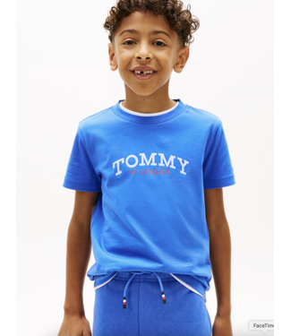 Tommy Hilfiger MONOGRAM GRAPHIC T-SHIRT Empire Blue