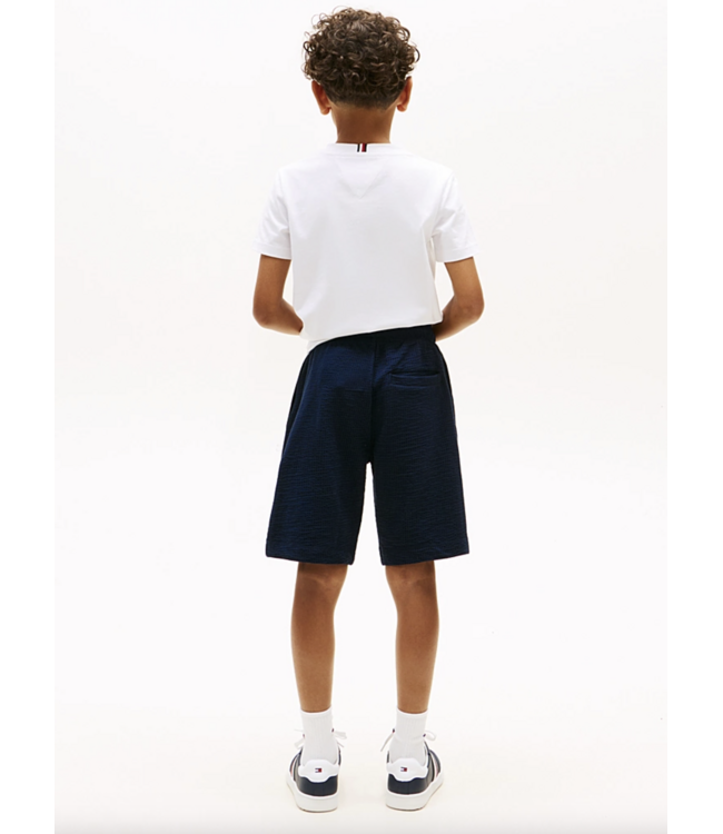 Tommy Hilfiger JERSEY SEERSUCKER SHORT Dark Night Navy