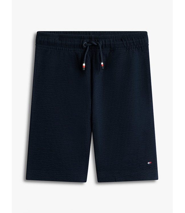 Tommy Hilfiger JERSEY SEERSUCKER SHORT Dark Night Navy