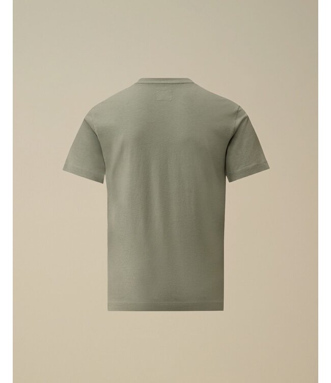 CP Company T-SHIRT C8M00L SS SILVER BLUE