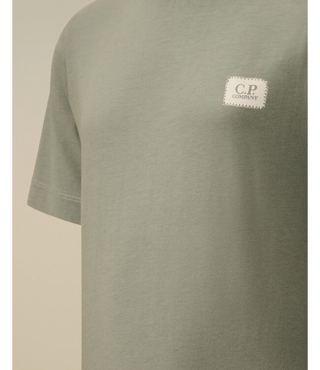 CP Company T-SHIRT C8M00L SS SILVER BLUE