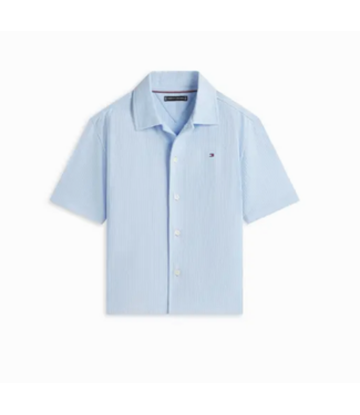 Tommy Hilfiger JERSEY SEERSUCKER SHIRT Sweet Blue