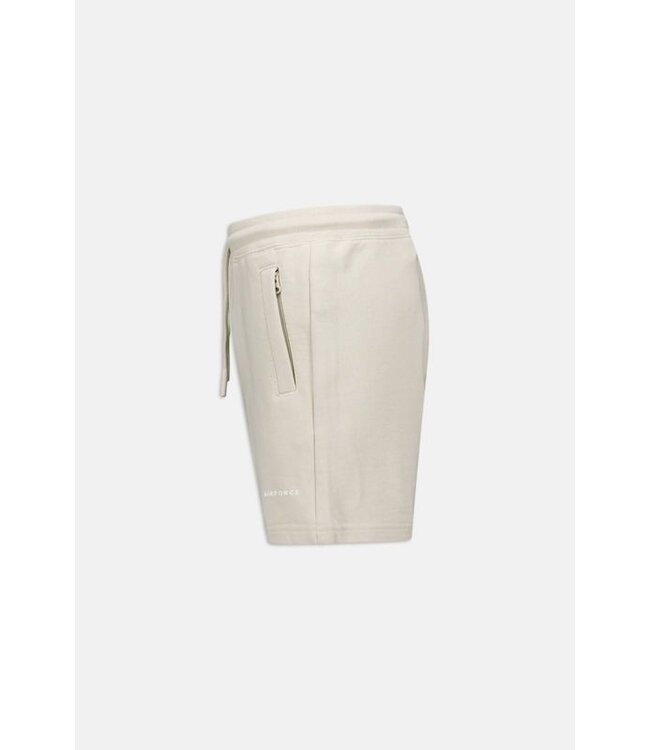 Airforce BASIC SHORT Oatmeal\White
