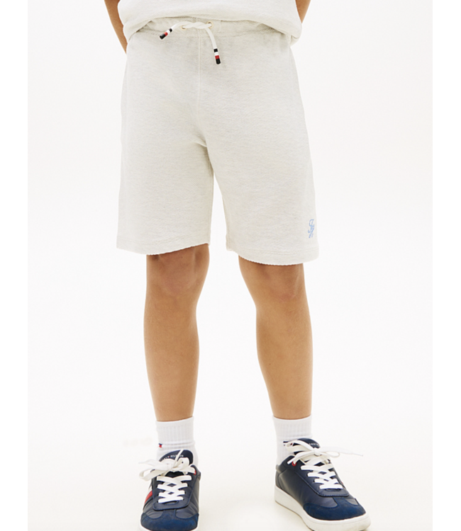 Tommy Hilfiger TH SCRIPT SHORTS ECRU