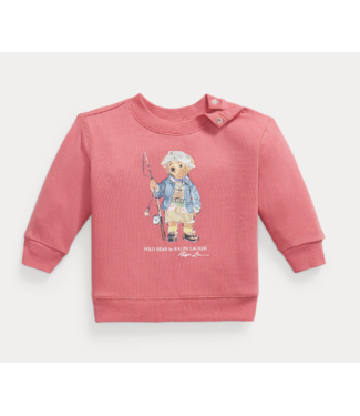 Ralph Lauren Sweater bear adironback berry