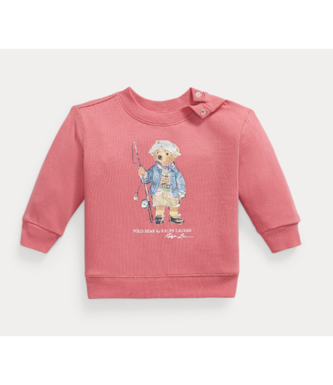 Ralph Lauren Sweater bear adironback berry