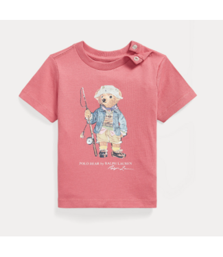 Ralph Lauren T-shirt bear adironback berry