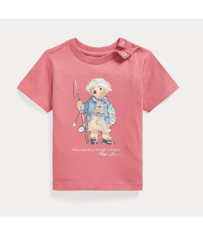 Ralph Lauren T-shirt bear adironback berry