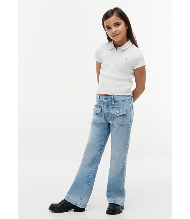 Tommy Hilfiger FLARE PATCH POCKETS Denim Light 01