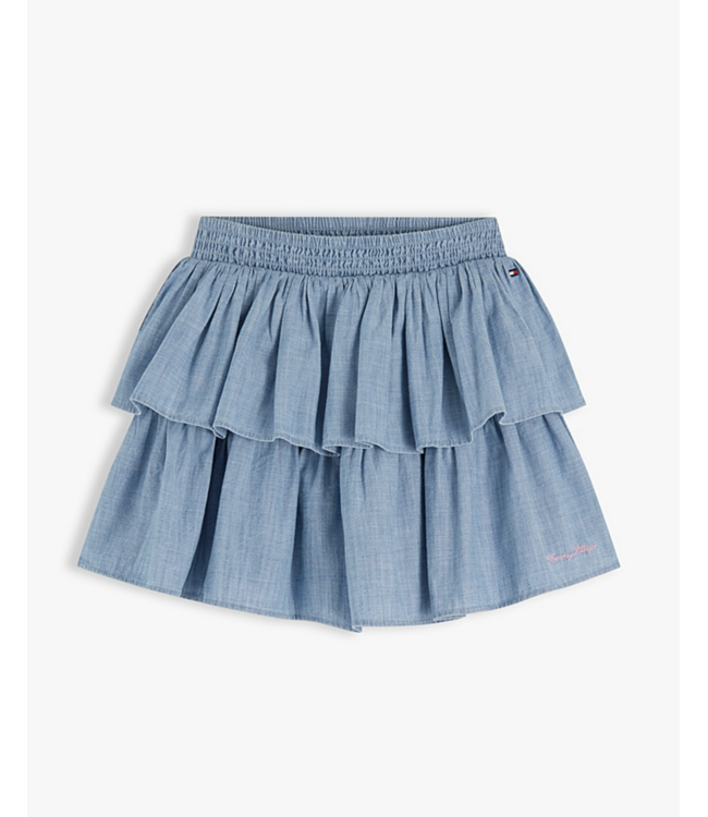 Tommy Hilfiger CHAMBRAY RARA SKIRT Denim
